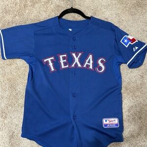 Ian Kinsler Blue Texas Baseball Jersey